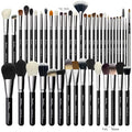 42Pcs PRO Grade Makeup Brushes Set Ultra Soft (Black)