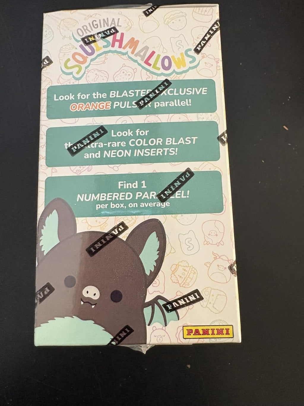 Panini Squishmallows Blaster Box – Official Trading Cards – Includes Parallels & Collectible Inserts – Retail Sealed Box