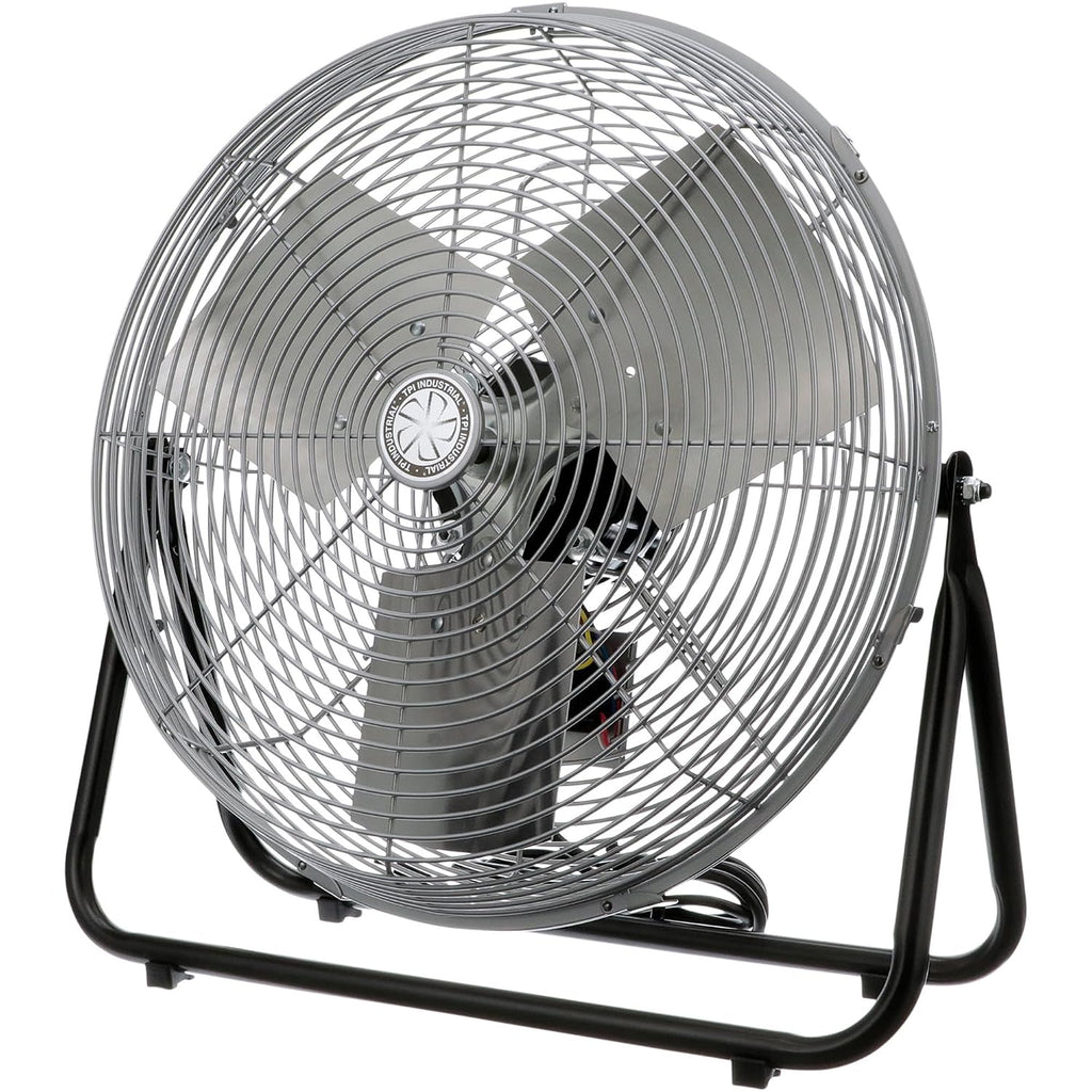18IN Industrial Floor Fan, 1/8 HP, 3 Speed, 120V