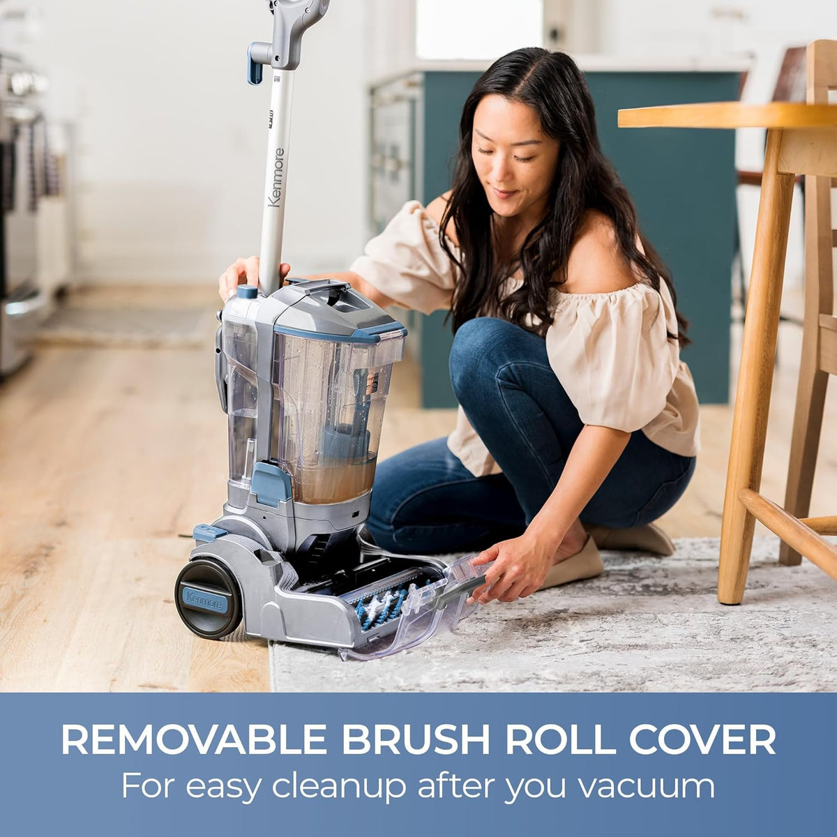 Pet Portable Carpet Cleaner Machine with High Cleaning Power | 3.2L Clean Tank & 1.4L Dirty Tank, 25ft Cord Length