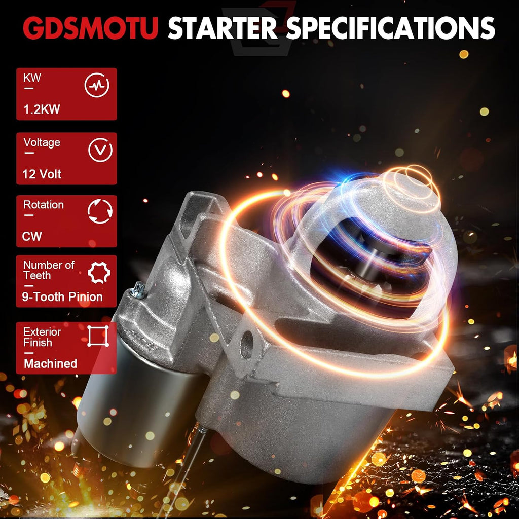 Starter for Pontiac for G6 3.5L/3.9L 07-09, for Saturn for Vue 3.5L 08-09