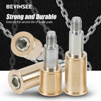 Bevinsee Front Solid Brass Brake Caliper Guide Bushing Kit