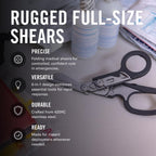 Raptor Rescue 6-in-1 Trauma Shears, Black