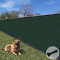 Sunrise 6' x 40' Privacy Fence Screen with Grommets, Outdoor Windscreen Fence Covering Privacy Screen UV Blockage for