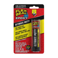Flex Seal Epoxy Ultimate Putty Waterproof Adhesive, Dark Gray, 2 oz Stick