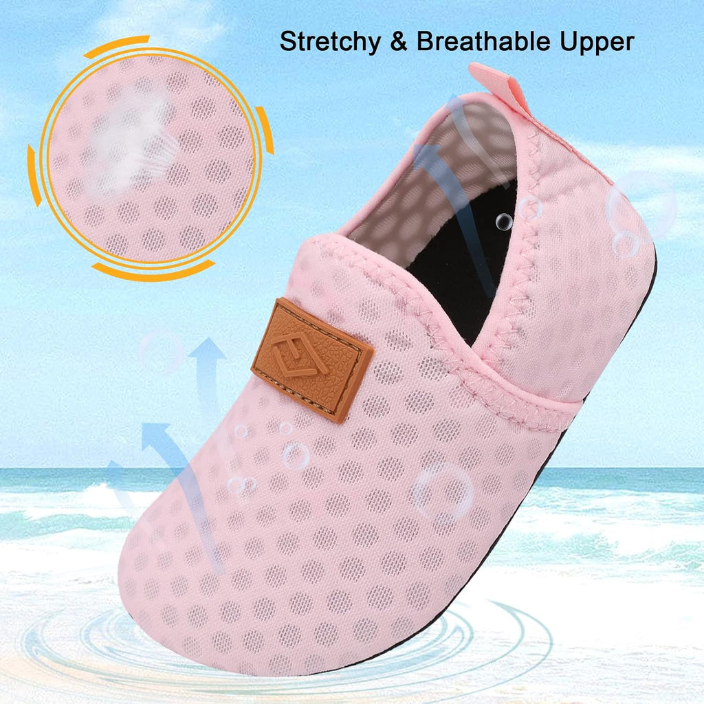 Toddler Water Shoes Kids Quick Dry Beach Swim Socks Shoes Baby Non Slip House Slippers