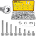 720PCS M3 Hex Socket Screw Assortment Kit,M3x6/8/10/12/16/20/25/30 mm