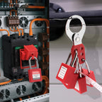Lockout Tagout Kit Electrical Loto 58PCS OSHA Compliant Safety Kit