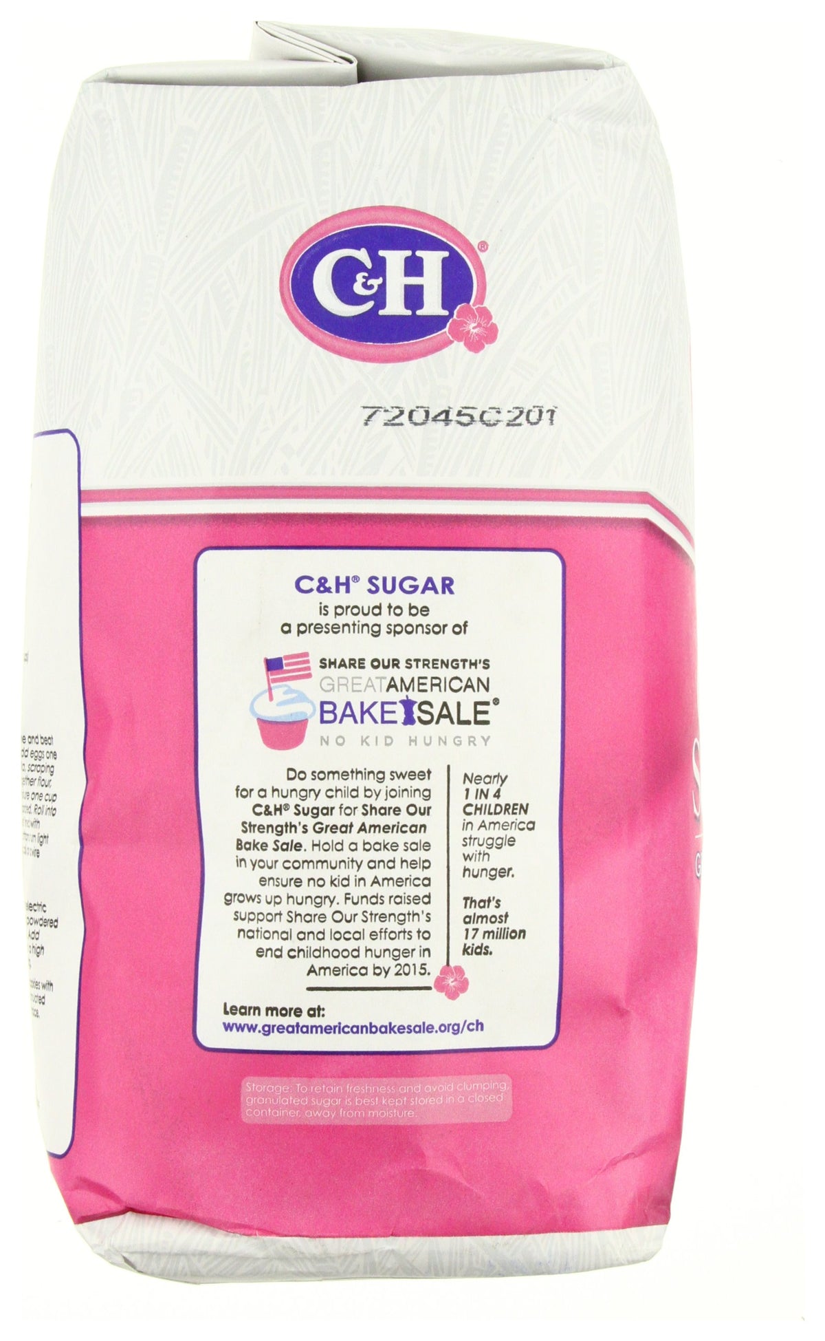 Sugar C&H Pure Cane Granulated White Sugar, 10 lb