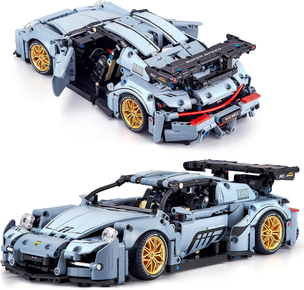 Technic Car Building Blocks Set for Adults, 1465 Pieces 1:14 Super Sports Vehicle Model Building Kits, Racing Car