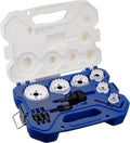 Irwin Tools LENOX Tools Hole Saw Kit for Electricians, Carbide, 15-Piece (30878500CHC)