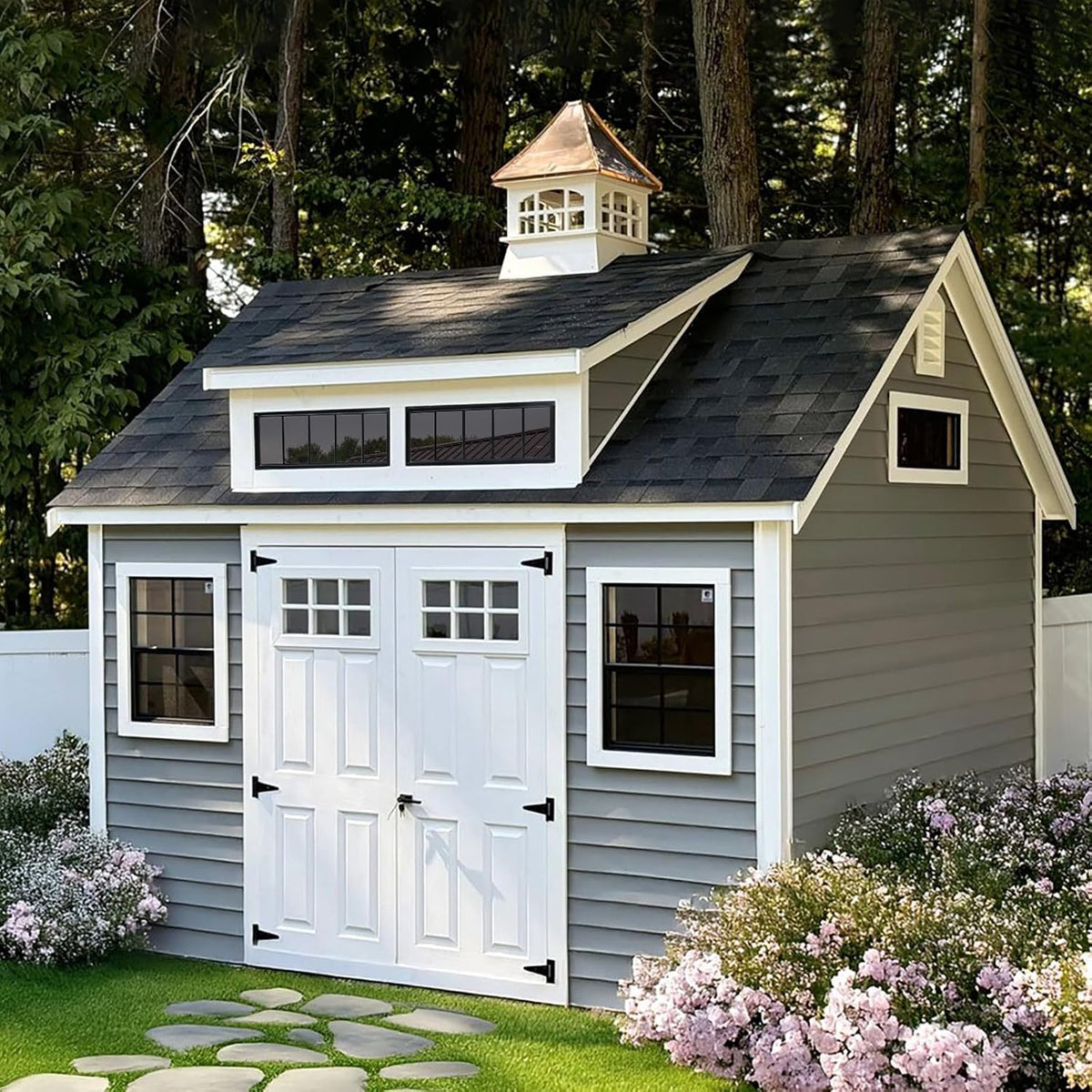 Shed Window 10"x29" 2 Pack Transom Window Fixed Design with Tempered Glass, Perfect for Shed, Chicken Coop, Barn