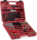 Reywoo 49 PC Thread Chaser Set, Metric and SAE Thread Restorer Tool