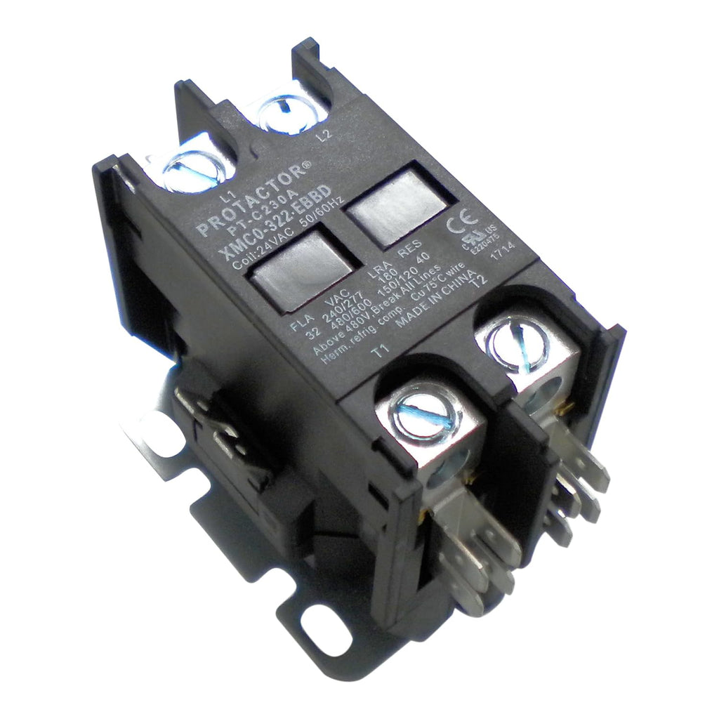 2 Pole 32 AMP Heavy Duty Enclosed AC Contactor