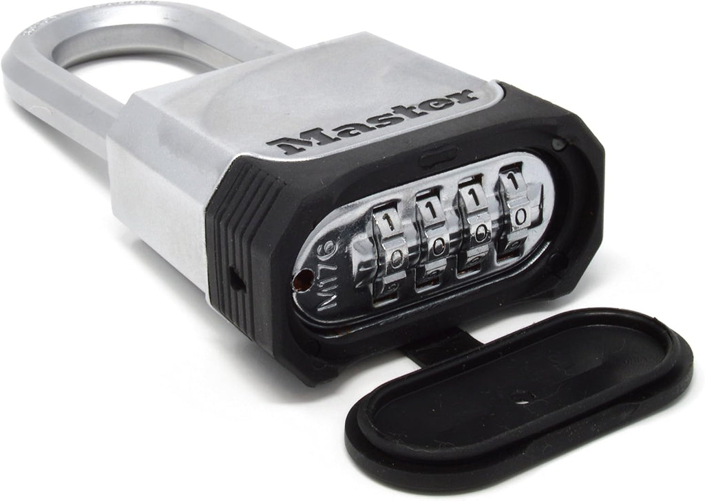 M176XDLH 2" Magnum Zinc Die-Cast Body Padlock with 2" Shackle; Combination or Key