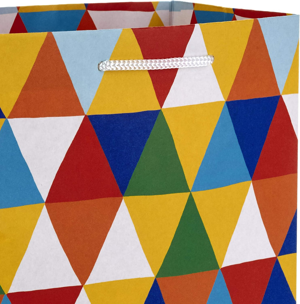 Gift Bag Assortment, 6-Pack, 3 Sizes (Rainbow Designs)