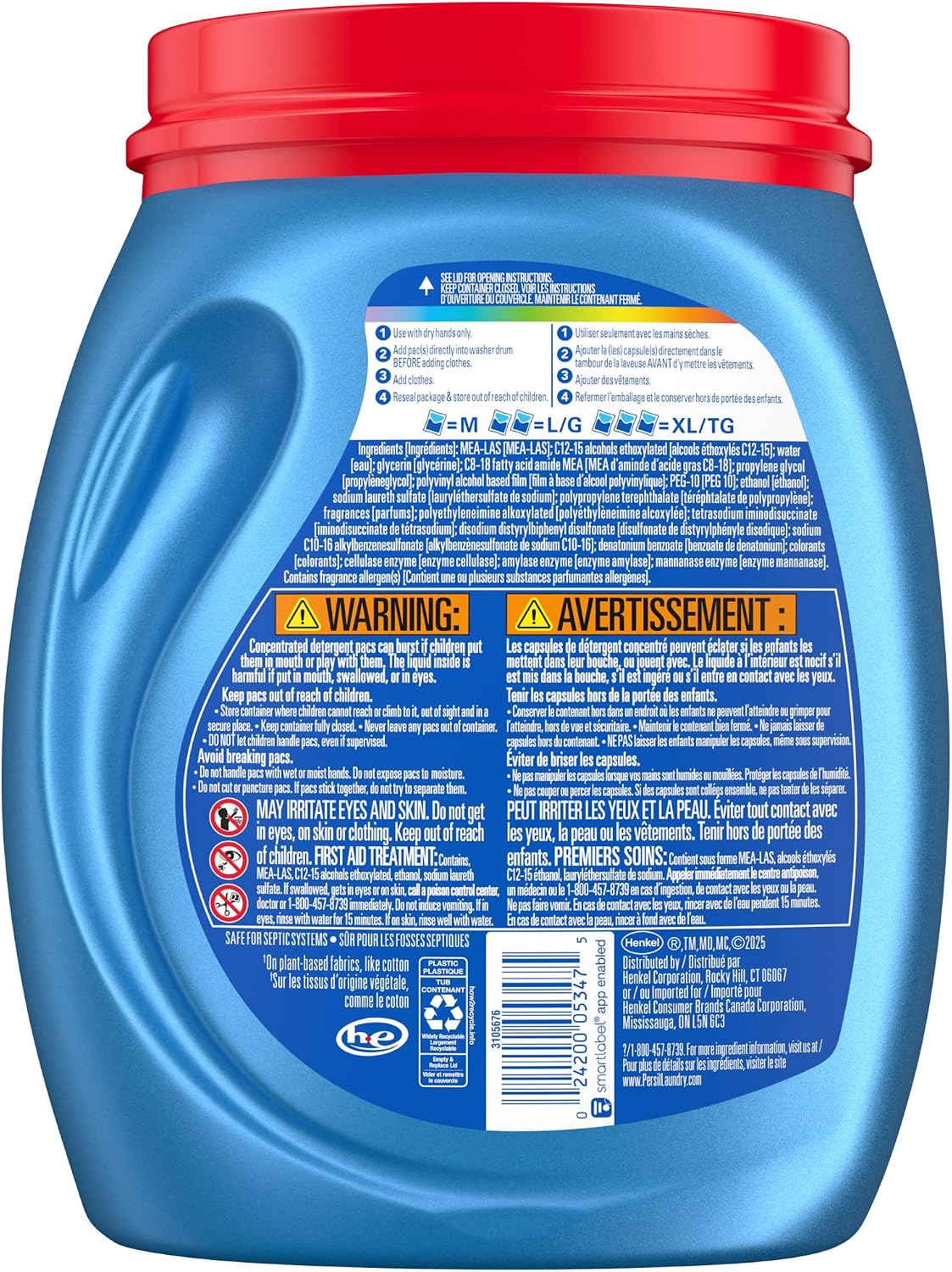 Original Ultra Pacs Laundry Detergent, 42 Count