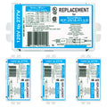 CFL Electronic Ballast, 2 Lamp, 18W, 120-277V, 4 Pack