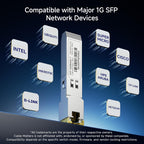 Cable Matters 1000BASE-T Gigabit SFP to RJ45 Copper Transceiver Module