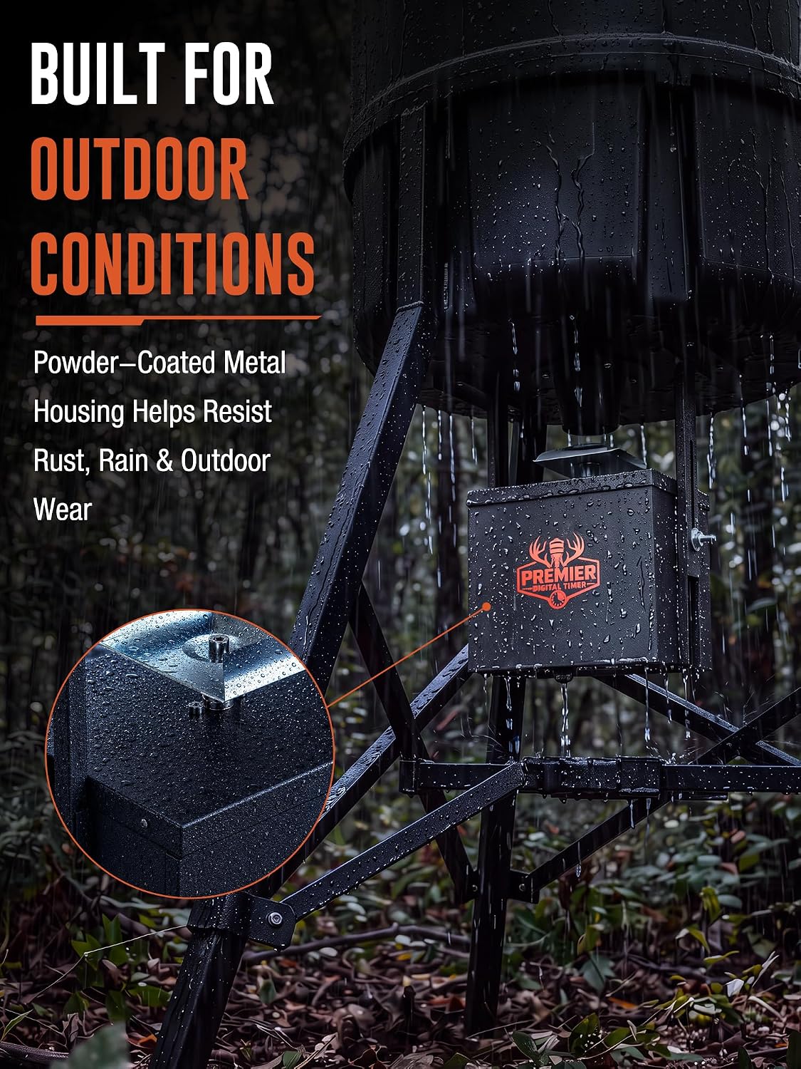 6V Digital Deer Feeder Kit with Timer & Motor