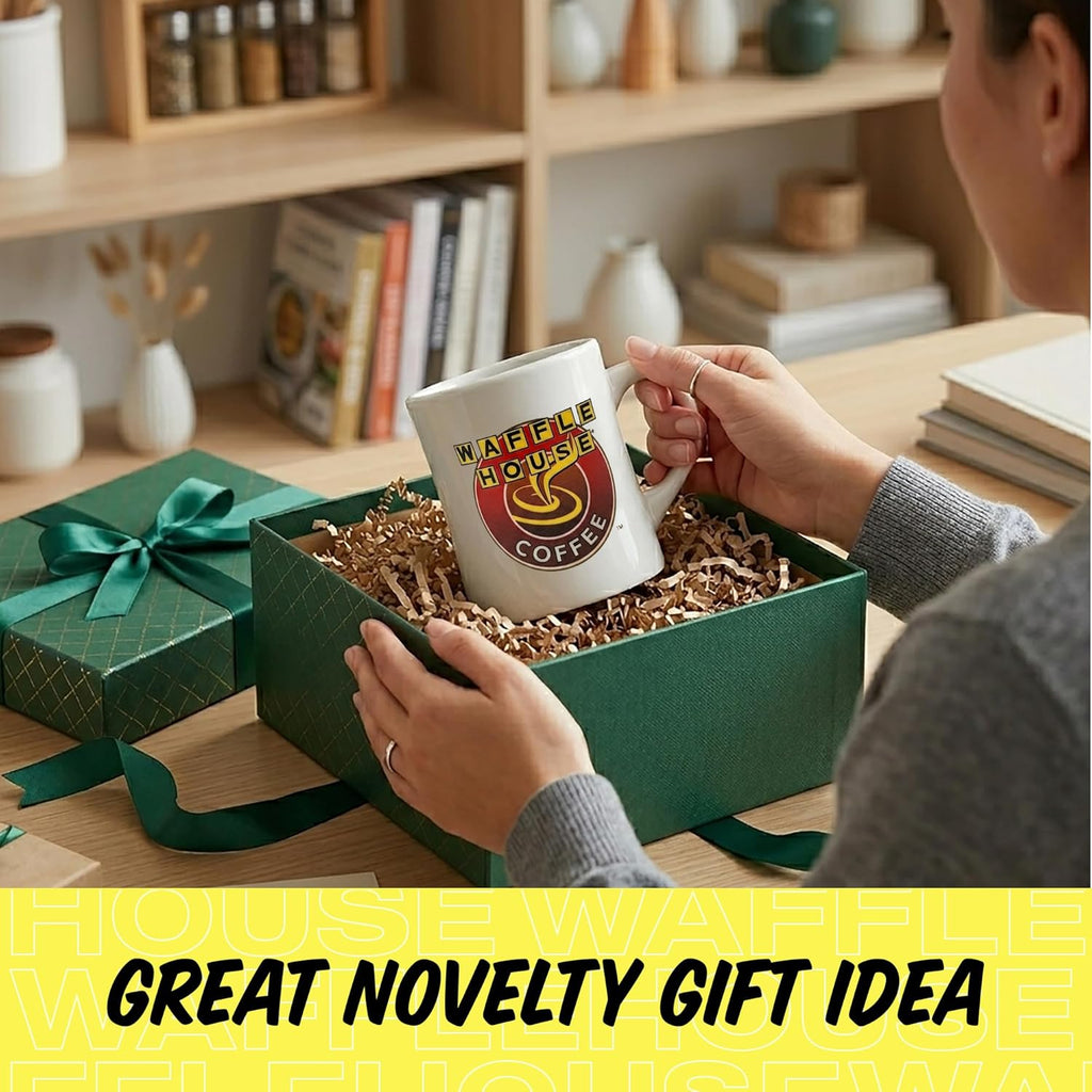 Coffee Mug Gift Box, 9 oz Ceramic Diner Cup
