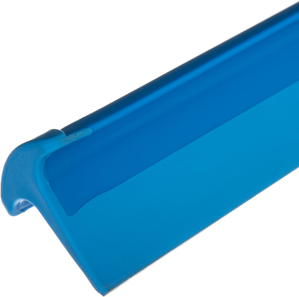 24" Hygienic Floor Squeegee Head, Blue