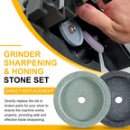Grinder Sharpening and Honing Stone Set for Bizerba Slicer