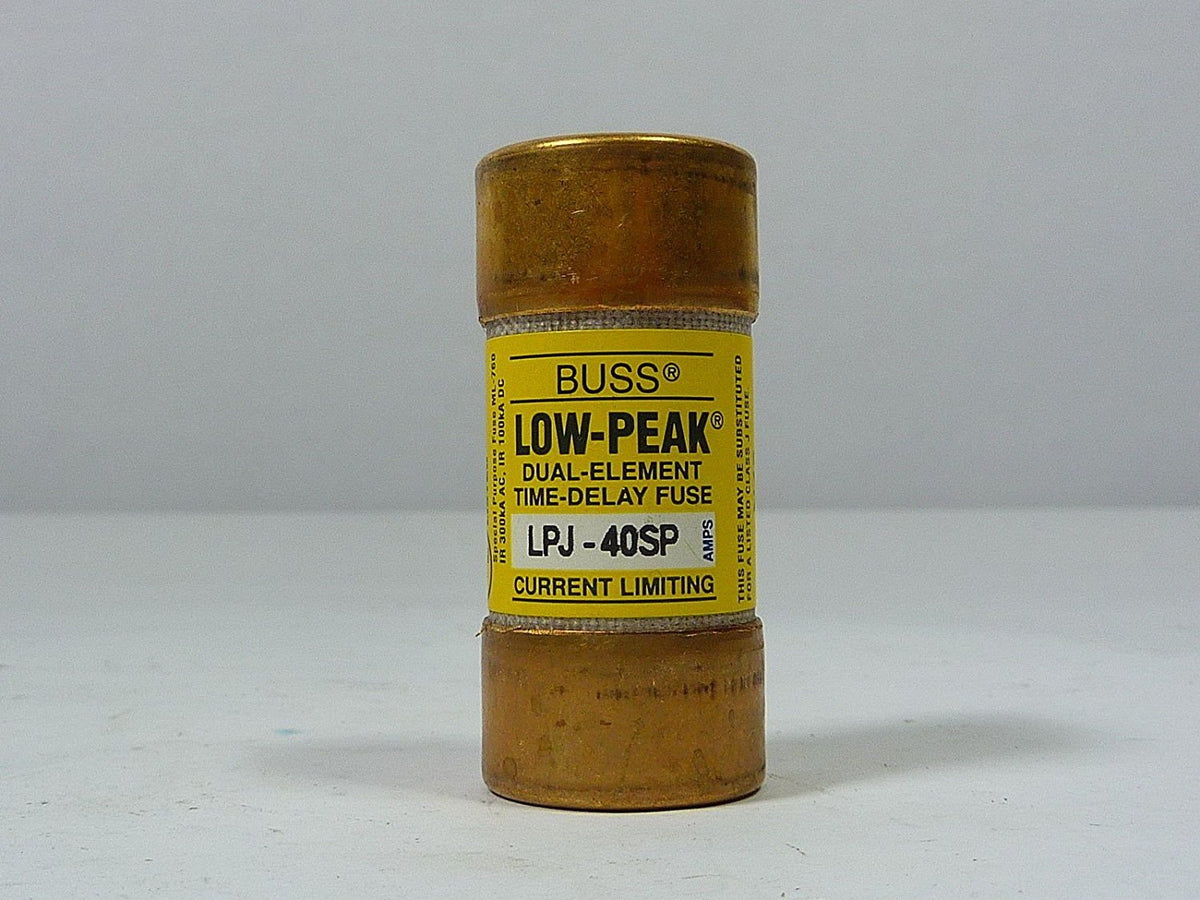 COOPER BUSSMANN - LPJ-40SP - FUSE, 40A, 600V, TIME DELAY