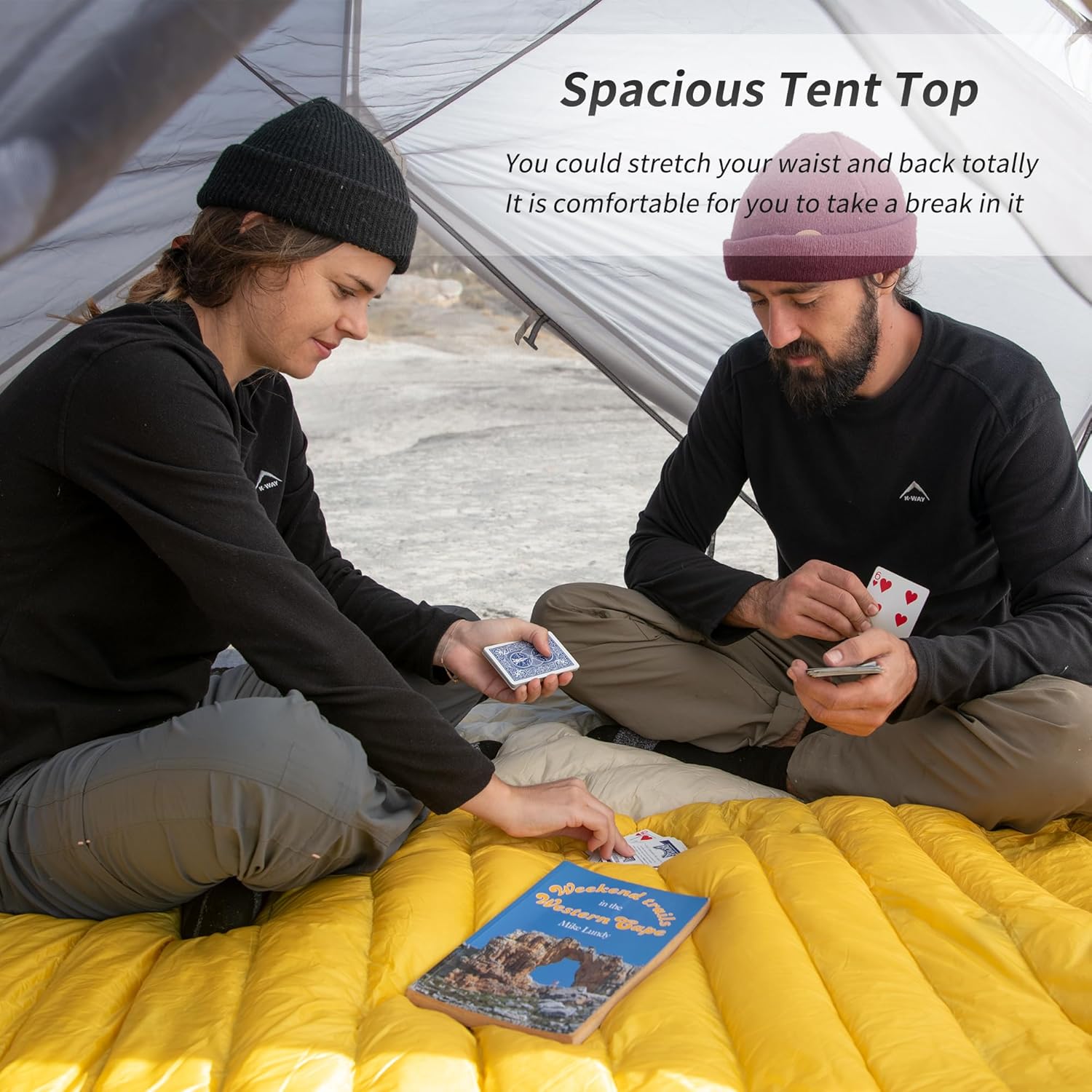 Mongar 2 Person Backpacking Tent, 3 Season Ultralight Lightweight 2 Person Tent, Double Layer Free Standing Tents for