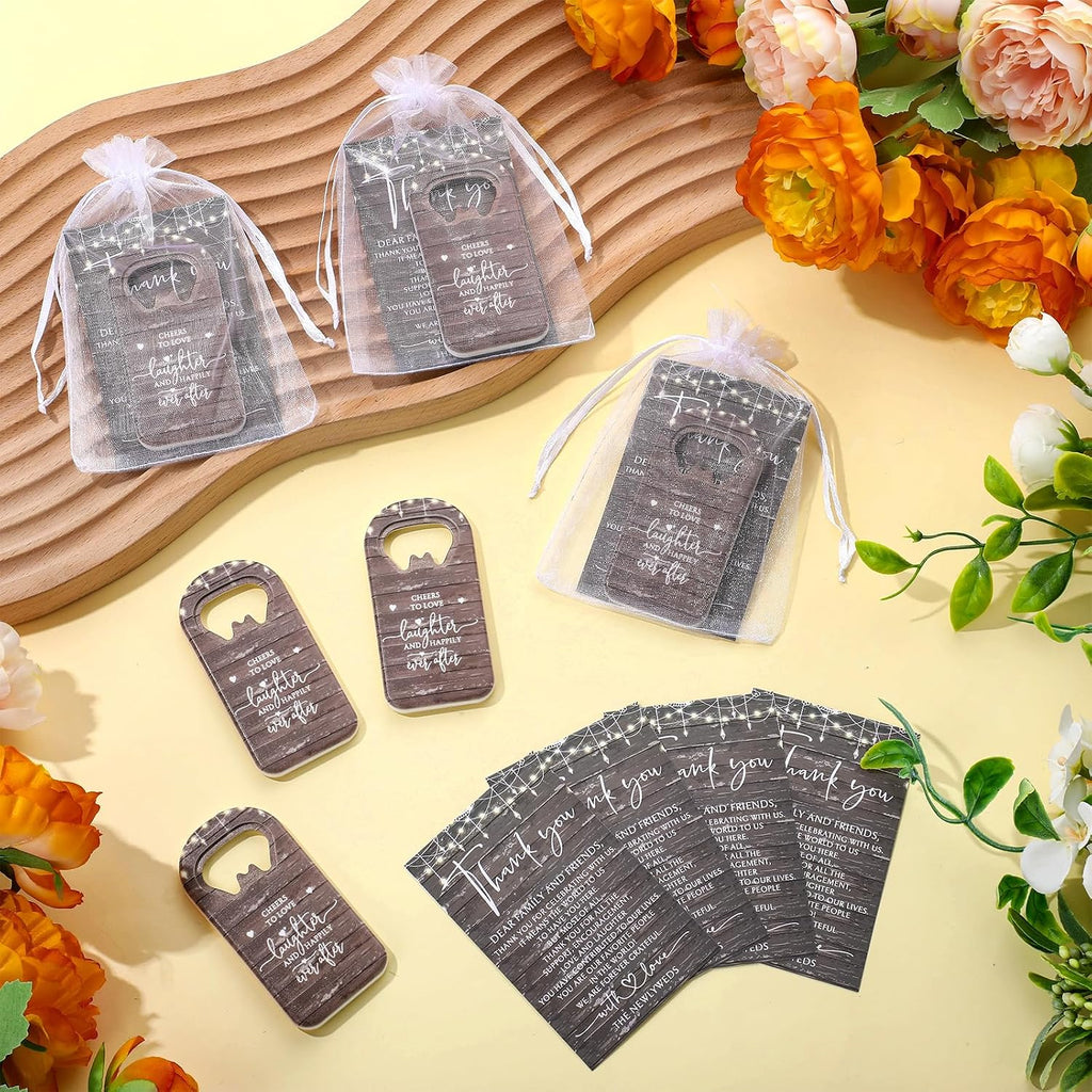 50 Sets Wedding Favors Thank You Gifts Bulk