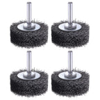 Rocaris 4 Pack 2 in Wire Wheel Brush Wire Wheel Brush for Drill Attachment