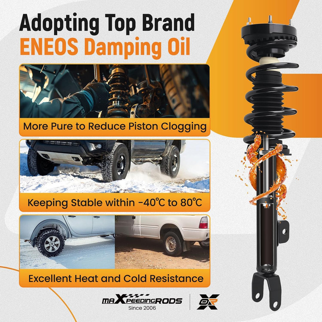 maXpeedingrods 472665 2Pc Front Strut for Dodge Charger 2012-2018 RWD