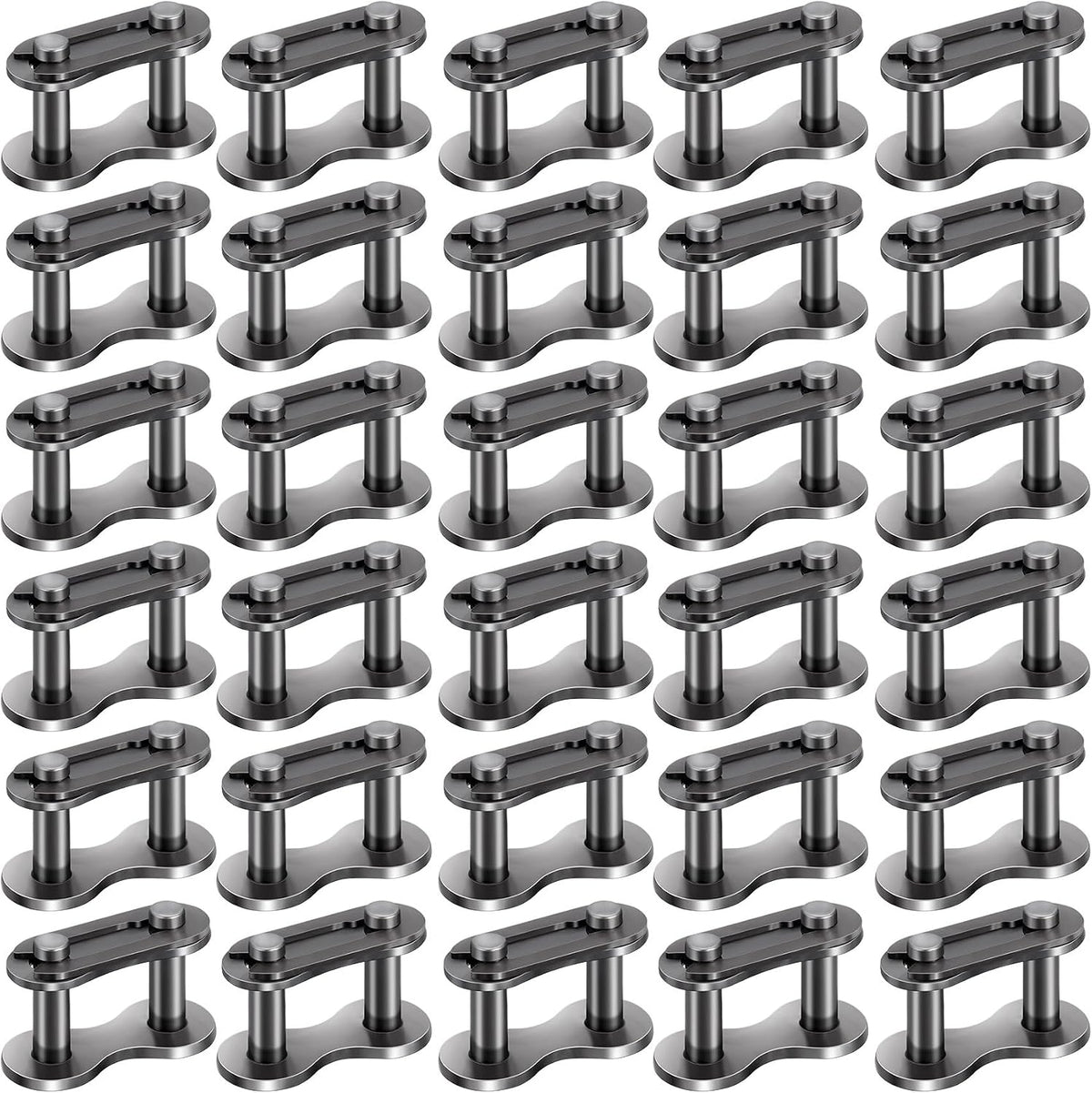 PAGOW 30PCS #41 Roller Chain Connecting Links, Master Connector Link