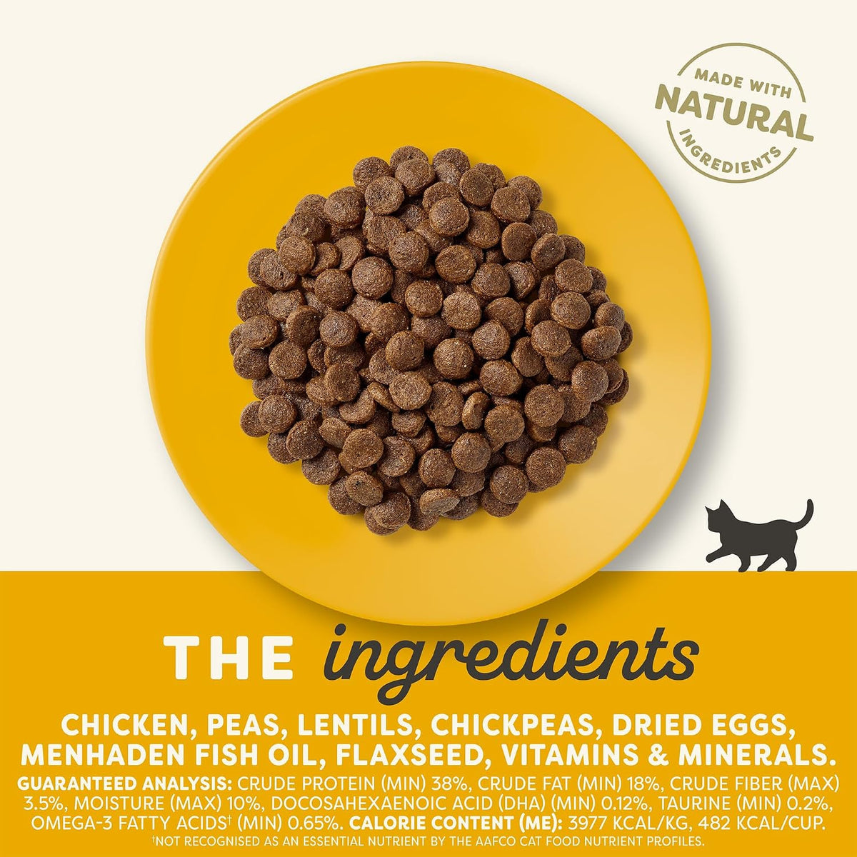 Kitten Chicken Grain Free Complete Dry Food 4 lb Bag