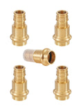 5Pcs EFIELD 3/4"Copper Press x PEX-A Coupling Adapter(PEX1960186-5)