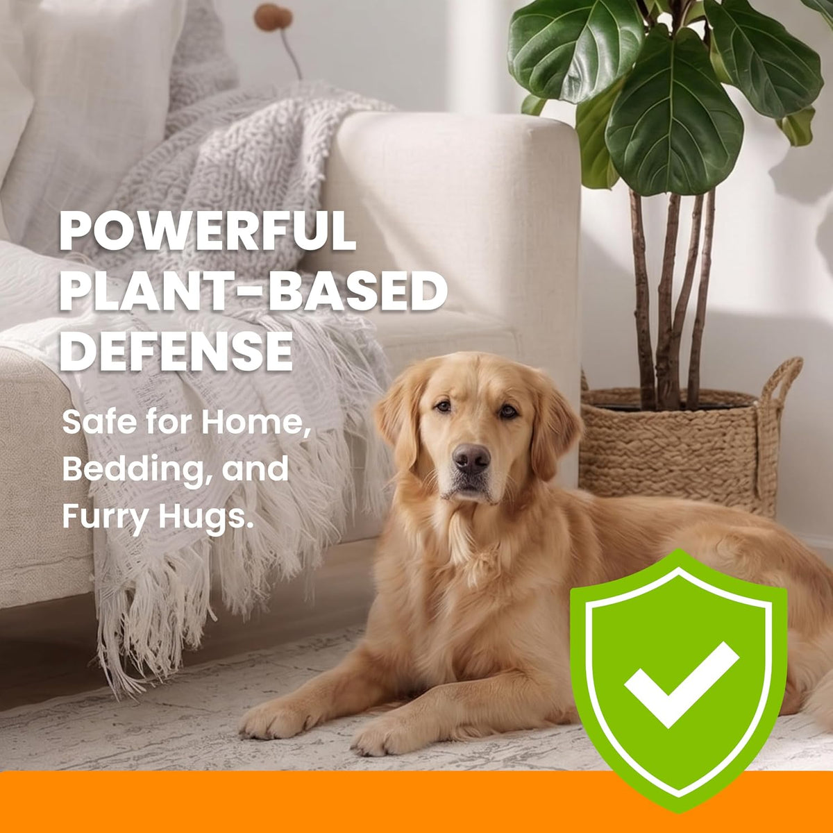 Plant-Based Flea & Tick Spray for Dogs & Cats, 100mL
