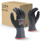 12 Pack Safety Performance Series Construction Mechanics Wrinkle Latex Work Gloves