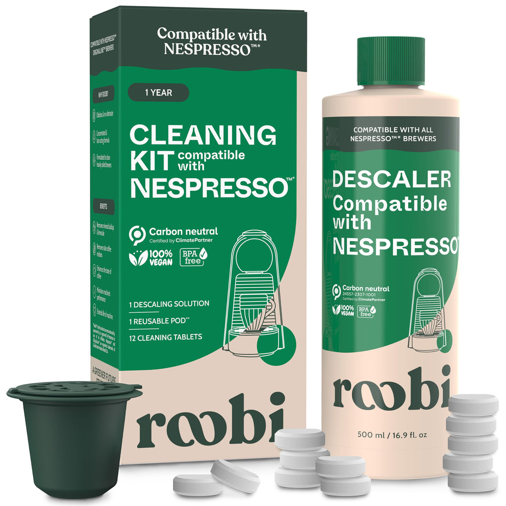 Descaling and Cleaning Kit Compatible with Nespresso Originaline