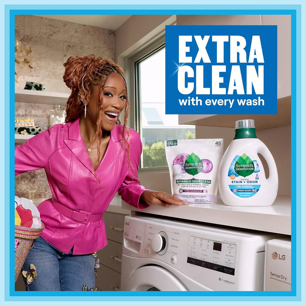 Laundry Detergent Sheets, Free & Clear, 32 Count