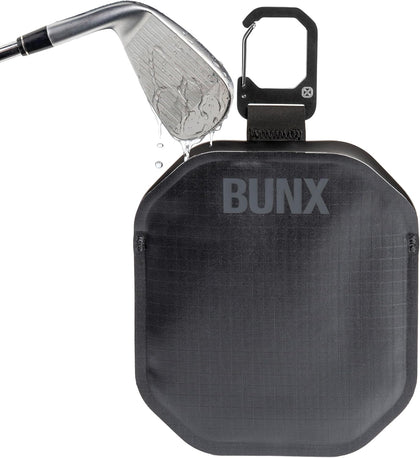 Scrub Pouch, Golf Club Cleaner and Ball Washer with Club Brush ScrubCore Liner, Low-Profile Waterproof Shell with