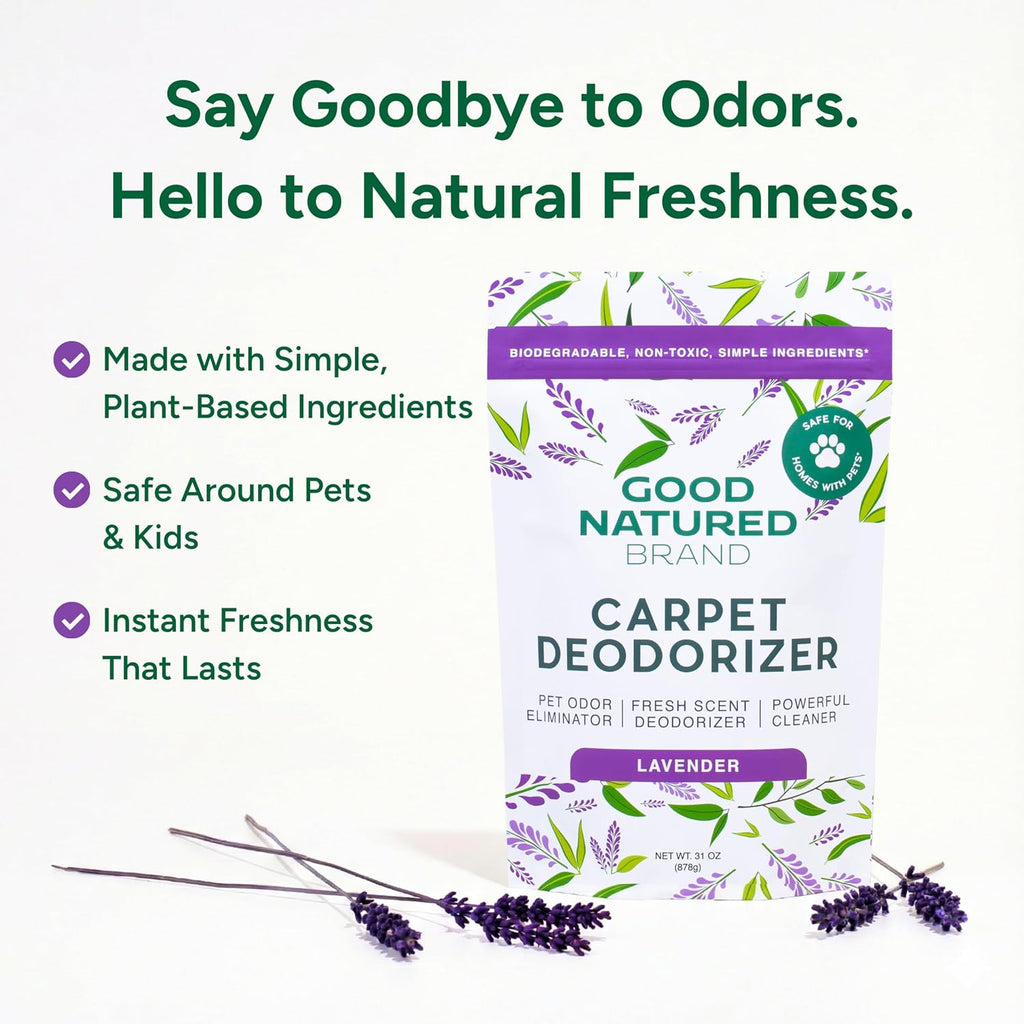 Carpet Deodorizer 31 oz Lavender & All-Purpose Cleaner Concentrate 8 oz Lavender