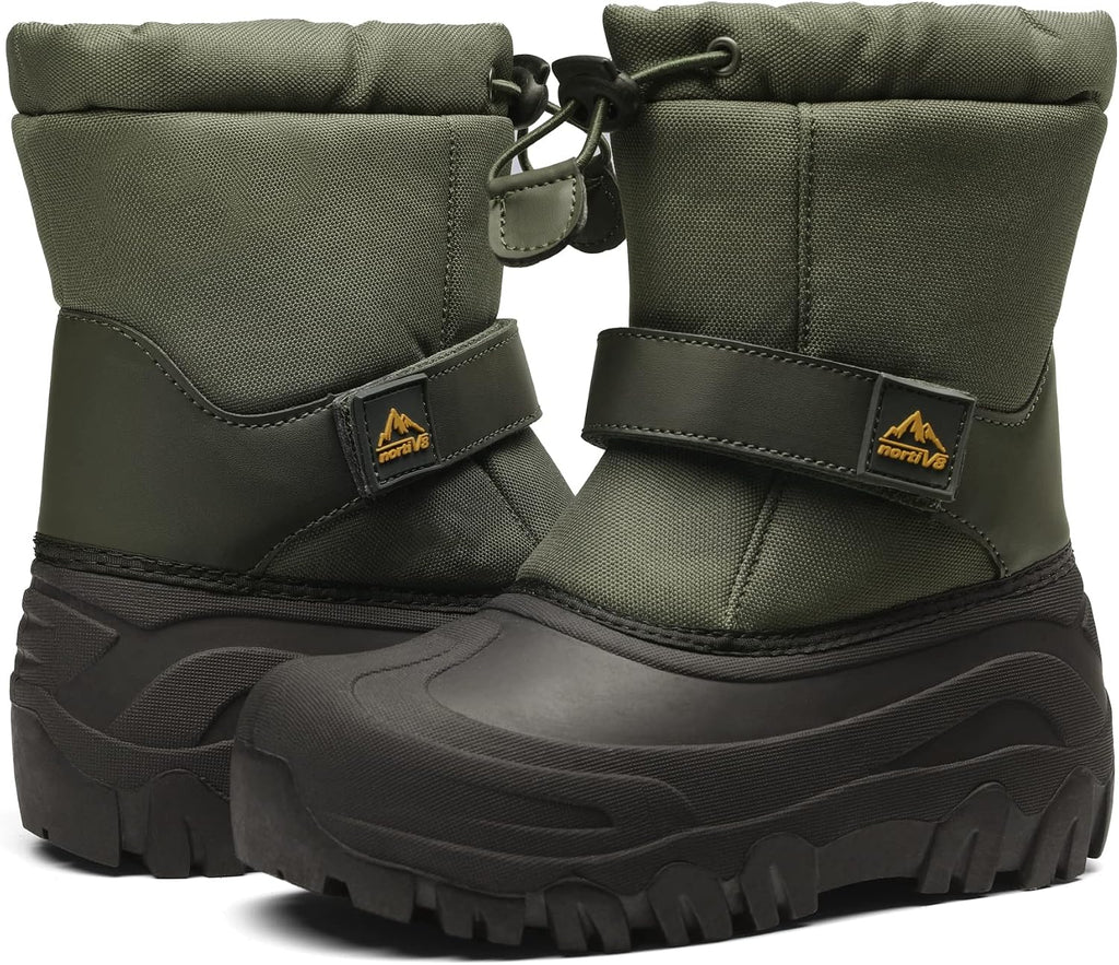 Kids Snow Boots Boy's Girl's Waterproof Cold Weather Classic Booties Hiking Outdoor Shoes (Little Kids/Big Kids)