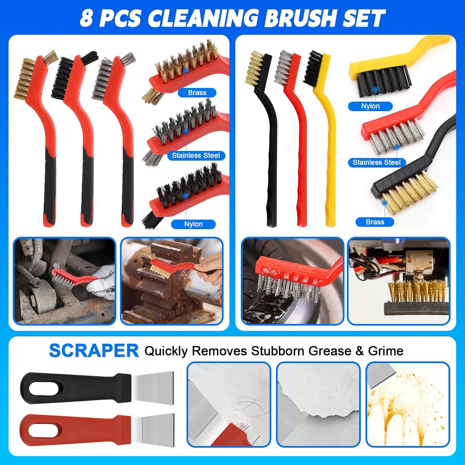 96 Pcs 3D Printer Tool Kit with Deburring Tool for FDM/SLA Printers | 3D Printer Accessories Includes Nozzle