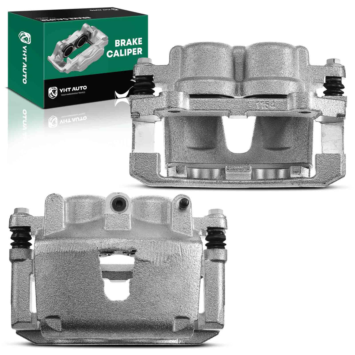 YHTAUTO Front Side Disc Brake Caliper w/Bracket for Jeep