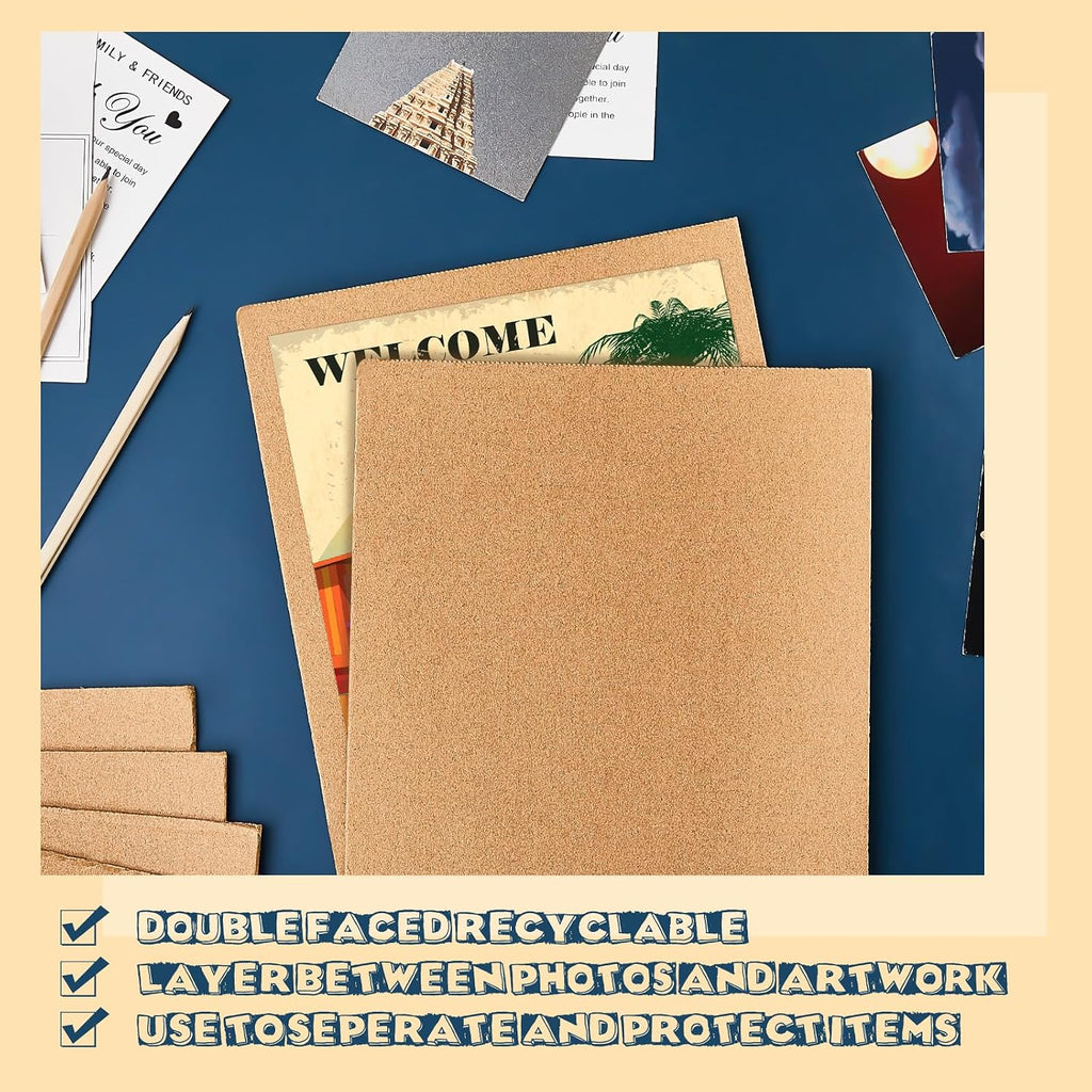 110 Pack 9 X 12 Inch Brown Cardboard Sheets