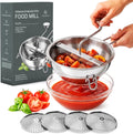 Hungry Artisan 4-Disc Food Mill for Jams, Purees & Silky Sauce