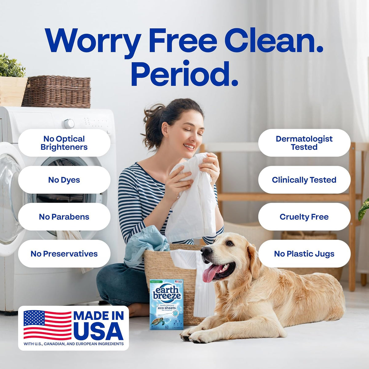 Laundry Detergent Sheets Fresh Scent 180 Loads