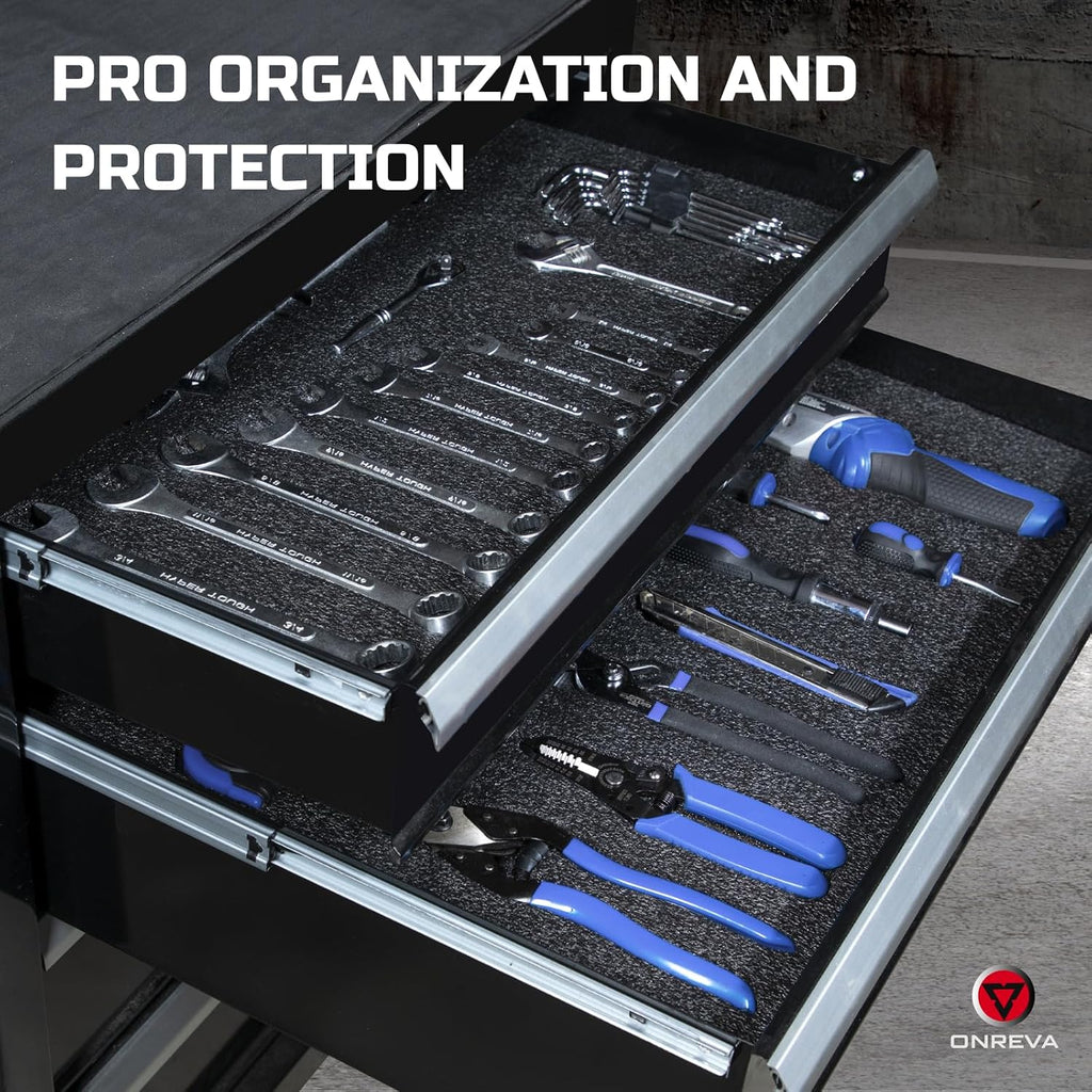 Tool Box Foam Organizer 48x24x1.5 inch 1PC, Kaizen Sheets for Pro Tool Control, Custom Tool Shadow Inserts for Cases