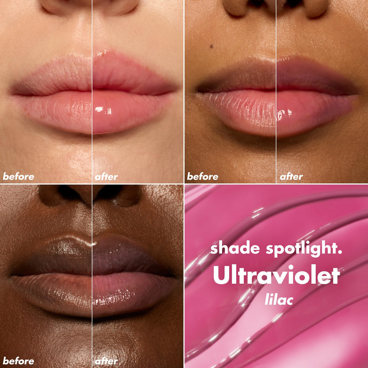 Glow Reviver Plumping Lip Oil, Ultraviolet