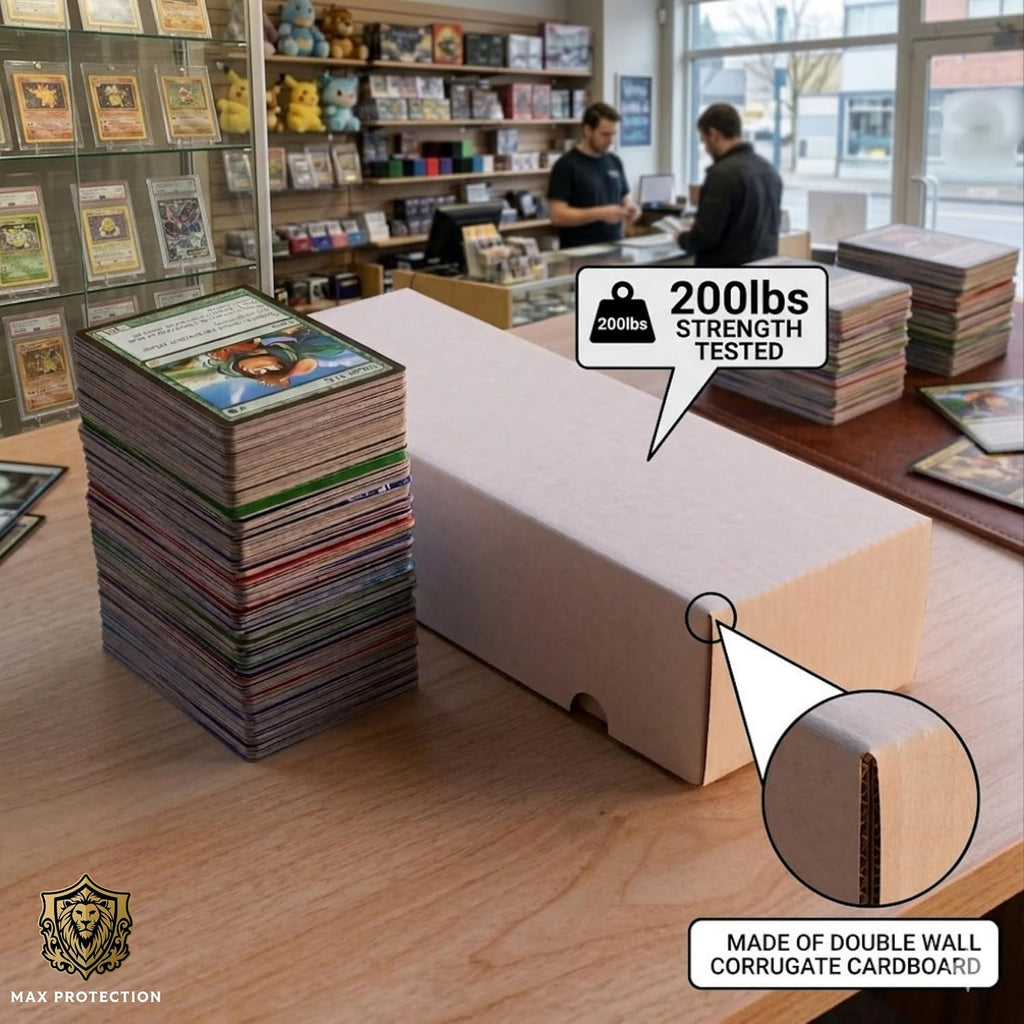 800 Ct Stackable Card Storage Box